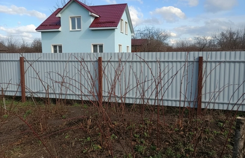 Установка столбов для забора своими руками
